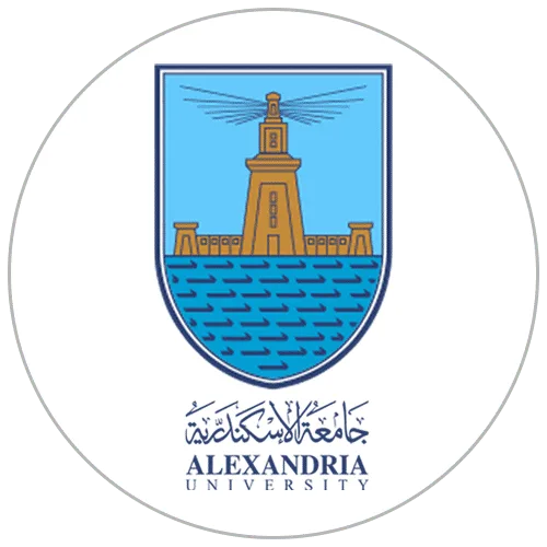 Alexandria University logo