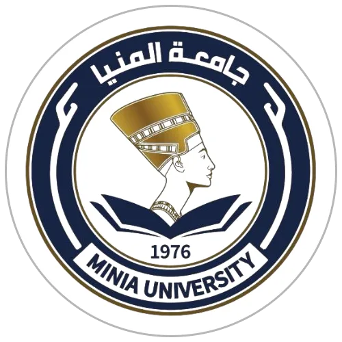 Minia University logo