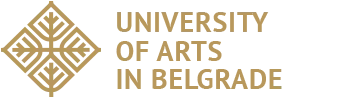 University of Arts in Belgrade logo